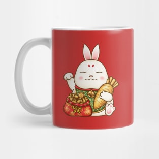 Year of the Rabbit Beckoning Rabbit Mug